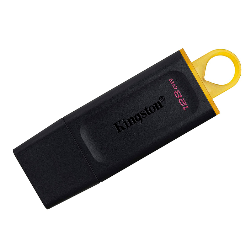 Memoria Flash USB Kingston DataTraveler Exodia 128GB, USB 3.2 Gen 1, Color Amarillo