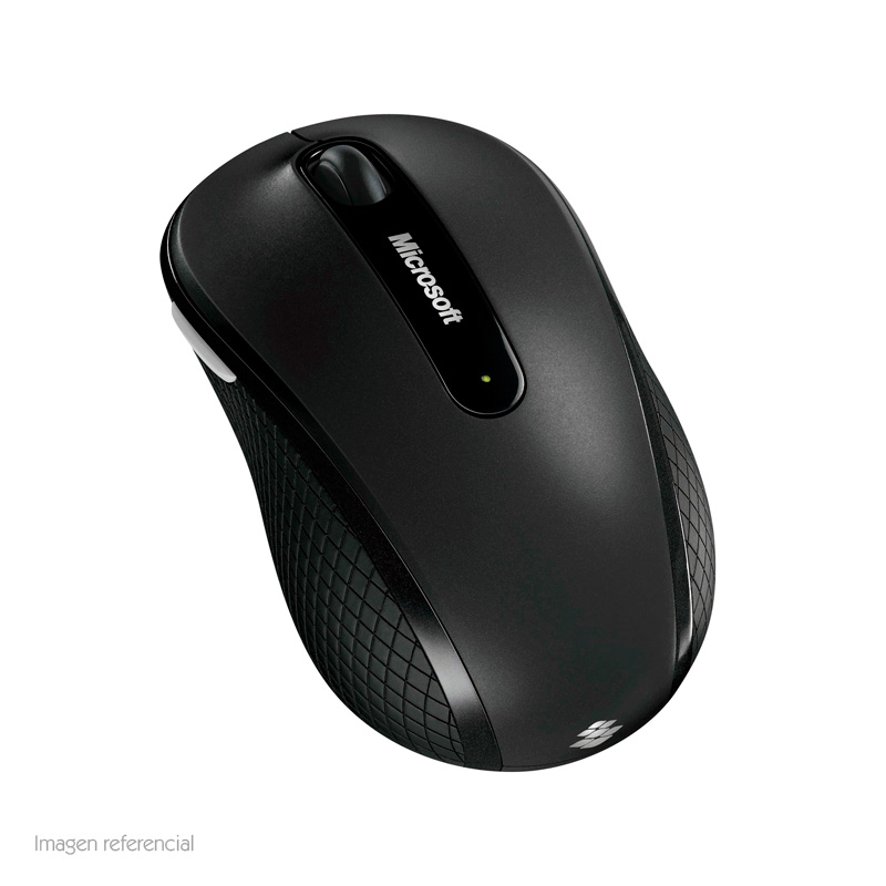 Mouse óptico inalámbrico Microsoft Mobile 4000, 1000 dpi, Grafito, BlueTrack