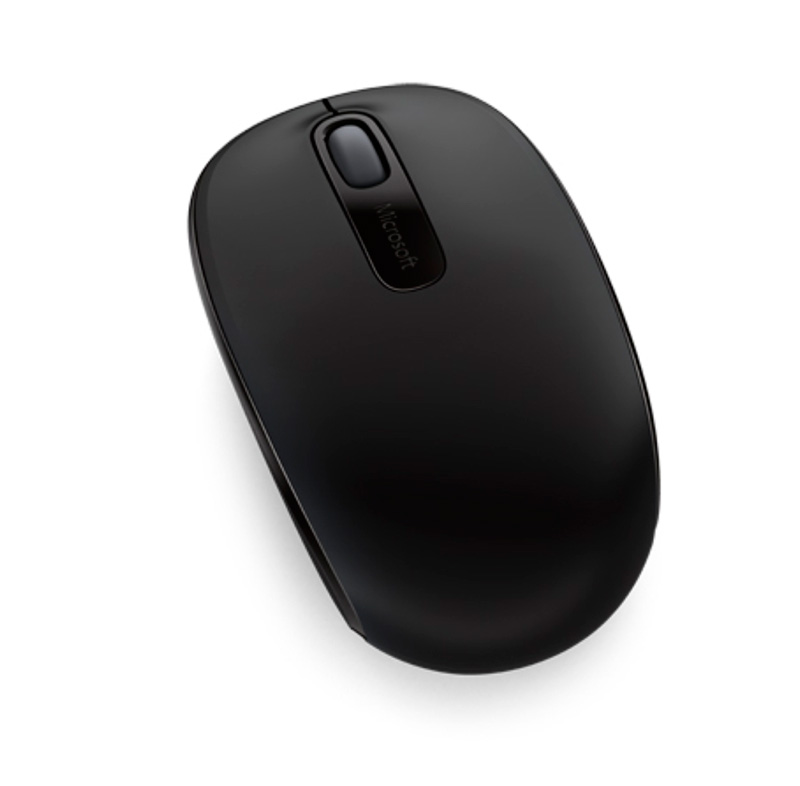 Mouse óptico inalámbrico Microsoft Mobile 1850, 1000dpi, Receptor USB, 2.4GHz, Negro
